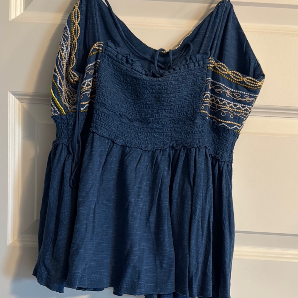 Free People Top with Embroidery - Picture 4 of 4